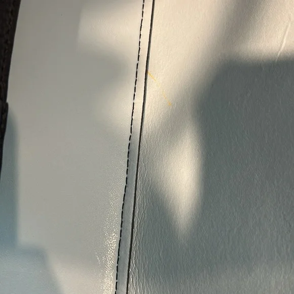 Tory Burch Perry Tote in Navy Blue with Gold Hardware - Picture 11 of 11